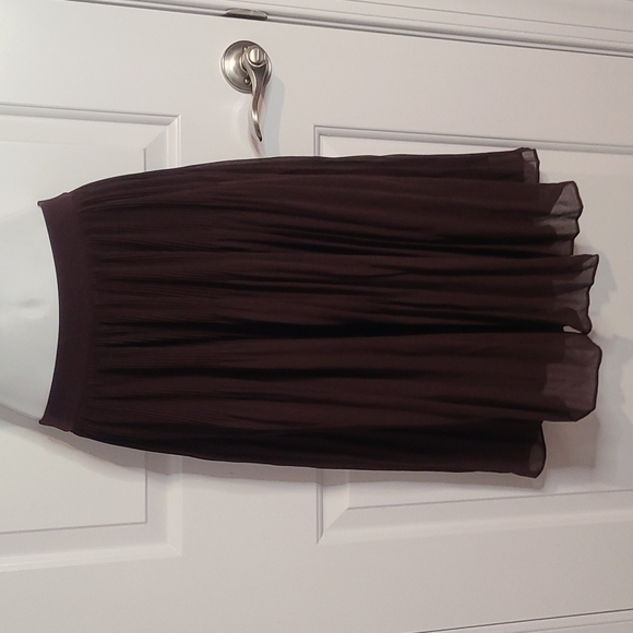 H&M Skirts Hm Pleated Midi Skirt Poshmark